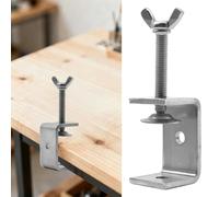 CEEYSEE Lot de 2 colliers de serrage en C avec ouvertures mâchoires (D | Serre-joint en C, pince à vis, ouverture de mâchoire, collier de serrage, pour le travail du bois, le bricolage, l'atelier