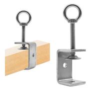 CEEYSEE Lot de 2 colliers de serrage en C avec ouvertures mâchoires (D | Serre-joint en C, pince de serrage, pince à vis C, ouverture mâchoire, pince d'atelier, pince en bois, collier de bricolage