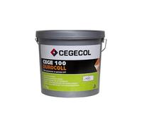 CEGECOL SIKA - Colle acrylique fibrée - CEGE 100 DUROCOLL - Beige - 7kg | Colle fibrée polyvalente pour LVT, moquette, linoléum et sols plastiques - Blocage rapide du revêtement - Application facile