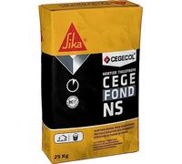 CEGECOL SIKA - Mortier rapide pour rebouchage, création de forme et scellement - SIKA CEGEFOND NS - Intérieur et extérieur - En vertical et horizontal - Sac de 25 kg