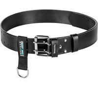 Ceinture à outils - Makita - E-05343 - Cuir de vachette - Noir - Renforcée avec support mousqueton