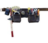 Ceinture à outils pro cuir 11 compartiments