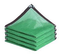 Ceinture en Tissu D'Ombrage avec œIllets sur Le Bord Filet D'Ombrage en Tissu Vert RéSistant Aux UV pour Serres,Abris De Voiture,Jardins Ou Chenils à 12 Broches (3mx8m/9.8ftx26.3ft)