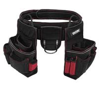 Ceinture porte-outils avec 20 poches, en Oxford 1680D, réglable, avec support pour marteau