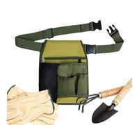 Ceinture porte-outils de jardinage réglable unisexe de | Ceinture d'outils pour femme pour tondre la pelouse, la récolte, l'élagage, la menuiserie et les travaux en