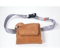 Ceinture porte-outils en crôute de cuir rouille SASSI 00860