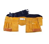 Ceinture porte outils en cuir 11 poches