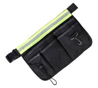 Ceinture Porte-Outils Sac Banane Organiseur À Poches en Oxford | Sacoche Ceinture Pour Outils Pour Homme, Femme, Électricien, Menuisier, Technicien, Construction, Jardinage, Extérieur,