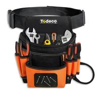 Ceinture Porte Outils, Sacoche à Outils avec Ceinture réglable, Ceinture Bricolage magnétique, Ceinture Outils pour La Fixation des