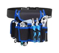 Ceintures pour Outils pour Hommes - Ceinture Oxford résistante de 9,06 x 5,12 x 9,06 Pouces, Organisateur de Travail réglable, étui à Outils Portable de Grande capacité | Porte-Outils Professionnel