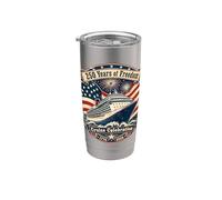 Célébration de la croisière 250 ans de liberté en Amérique 1776 2026 Gobelet isotherme en acier inoxydable double paroi