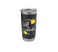 Célébrations Des Fleurs Sauvages Gobelet isotherme en acier inoxydable double paroi