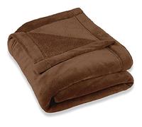 CelinaTex Couverture Moelleuse 150 x 200 cm Marron Couverture canapé Chaude Couverture Salon Douce Microfibre Polaire Oeko-TEX Montreal