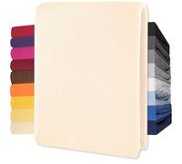 CelinaTex Lucina Drap-Housse surmatelas Housse lit sommier tapissier Coton 180x200-200x200 cm Naturel