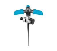 CELLFAST Arroseur Circulaire 3 épaules Arroseur De Jardin pour Pelouse Fleurs Plantes 18 Buses Basic