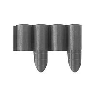 Cellfast Bordure de pelouse ECO Graphite 240 cm Plastique résistant au gel et durable