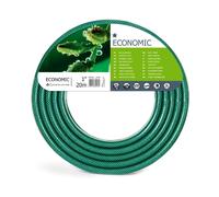 Cellfast Tuyau d'arrosage Economic - Élastique et Flexible - 3 Couches - en Tissu croisé en Polyester, résistant aux Rayons UV et aux algues - Pression d'éclatement : 20 Bar, 20 m, 1 Pouce, 10-030