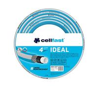 Cellfast IDEAL Tuyau D'arrosage, Durable, Flexible, 4 Couches, Durable Tresse Croix, Résistant aux UV et aux algues, Technologie REACH, 27 Bar, -20/+60°С Temp. 3/4", 20m