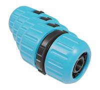 Cellfast Pièce de réparation, connecteur de Tuyau Basic 1/2" (12,5mm), Connexion de 2 extrémités de Tuyau, Montage Facile, Plastique ABS, 50-100 (Lot de 4)