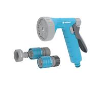Cellfast Pistolet d'arrosage Rain cellPRO - Set arrosage jardin pelouse/fleurs, raccord 1/2"-5/8"