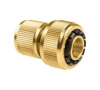 Cellfast Quick Connector, Repairer, Quick Coupler, Quick Connector - Run Through Brass™ Laiton 3/4", 19mm, 53-835