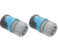 Cellfast Raccord Rapide Passage, raccord Rapide, raccord de Tuyau (ABS/PC) cellPRO 3/4", 50-635 (Lot de 2)