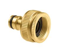 Cellfast Raccord Universel avec Filetage Femelle Brass, raccord Rapide G3/4" - G1/2", 26,5mm-21,00mm, 52-865