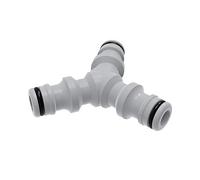 Cellfast T-piece cellPRO™ pour la déconnexion de trois extrémités de tuyaux d'arrosage, UNI FIT,3/4",1/2"- 5/8", 50-645