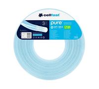 CELLFAST Tuyau d Eau Potable à 3 Couches En POE Approuvé Pour Le Contact Alimentaire Certifié Par l INH 12 5 x 2 4 Millimètres 20 Mètres Pure, Bleu