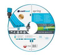 Cellfast Tuyau d'arrosage SPRING 3 canaux 1/2" 15 m – Irrigation uniforme, résistant aux UV