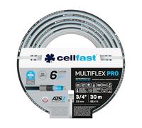 Cellfast Tuyau d'arrosage MULTIFLEX ATSV 6 couches ATS2™ résistant UV et anti-algues 35 bar 30 m
