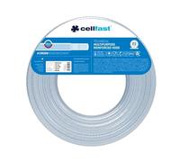 Cellfast Tuyau Technique Renforcé 3 Couches - Multifonctionnel - Transfert De Produits De Protection Des Végétaux Et Des Liquides Alimentaires - PVC - 8 x 2 mm - 25 m