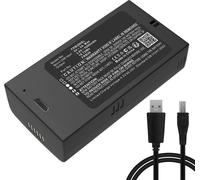 CELLONIC 1x Batterie pour Domotique / Smart Home Compatible avec Imou Cell 2, FRB20 - (5200mAh, 3.6V) + Câble USB