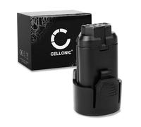 CELLONIC 1x Batterie pour Outil Compatible avec AEG BS 12C, BS 12C2, BSS 12C, L1230 - (1500mAh, 12V)