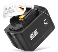 CELLONIC 1x Batterie pour Outil Compatible avec Makita DMR115, DHR243, DDF484, BL1850B - (6000mAh, 18V)