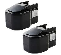 CELLONIC 2x Batterie compatible avec AEG BS 14 X, BS2E 14.4 T, 48-11-1000