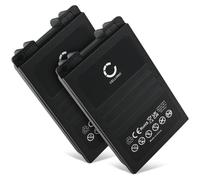 CELLONIC 2x Batterie compatible avec Autec CB71.F, FUA10, MH0707L
