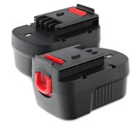 CELLONIC 2x Batterie compatible avec Black & Decker FS1400, RD1440K, A144