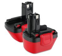 CELLONIC 2x Batterie compatible avec Bosch GSR 12V, PSR 12, 1200, BAT043