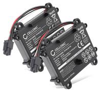 CELLONIC 2x Batterie compatible avec Bosch Indego 400, 350, F016L69176