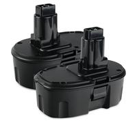 CELLONIC 2x Batterie compatible avec Dewalt DC390, DC385, DW936, DE9098