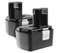 CELLONIC 2x Batterie compatible avec Hitachi C-2, CJ 14DL, 315128