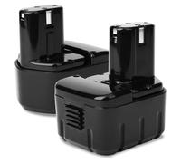 CELLONIC 2x Batterie compatible avec Hitachi DS 12DVF3, WR12DMR, EB1214S