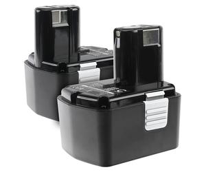 CELLONIC 2x Batterie compatible avec Hitachi WR 14DL, DS 14DVF3, EB1414S