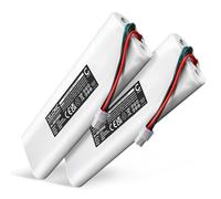 CELLONIC 2x Batterie pour Outil Compatible avec Husqvarna Automower 230 ACX, Automower 220 AC, Automower 220AC, 535120901 - (3000mAh, 18V)