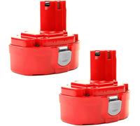 CELLONIC 2x Batterie compatible avec Makita 8391D, ML180, 6347D, 1822, 1834