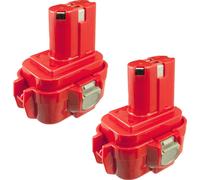 CELLONIC 2x Batterie compatible avec Makita BMR100, 6203D, ML903, 9120