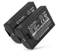 CELLONIC 2x Batterie compatible avec Ring 8VR1S7, Alarm Outdoor Siren