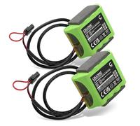 CELLONIC 2x Batterie compatible avec Velux KSX 100K, GP210AFHT, 865103 | 2000mAh, 10.8V, NiMH pour Velux Integra Solar, 832817, GP2100AFHT, HHR-210AH