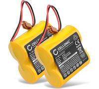 CELLONIC 2x Batterie pour Batterie spéciale compatible avec Panasonic BR-CCF2TH,BR-CCF2TE - (5000mAh, 6V)